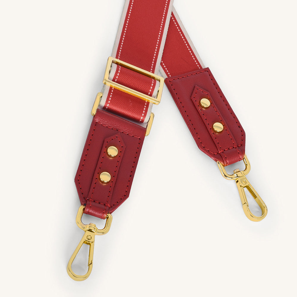 Marissa Coordinate Bag Strap - Scarlet