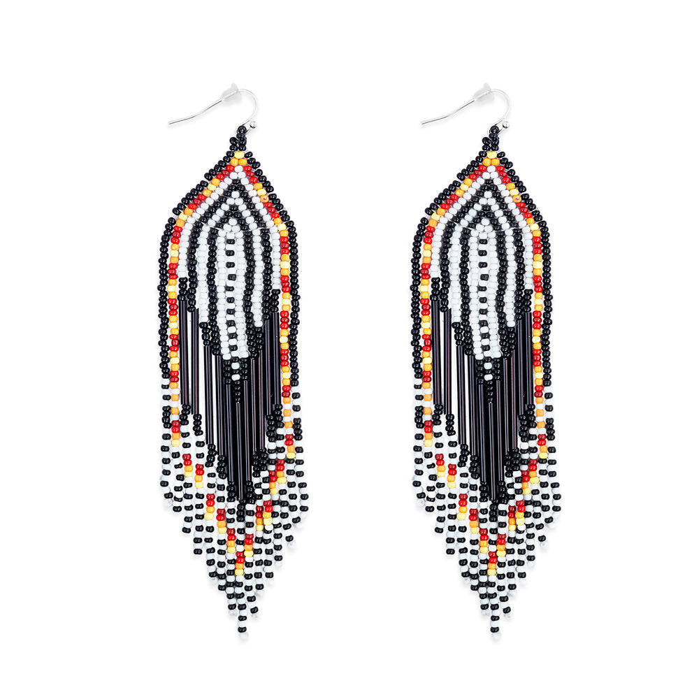 Love Dawns Beaded Earrings