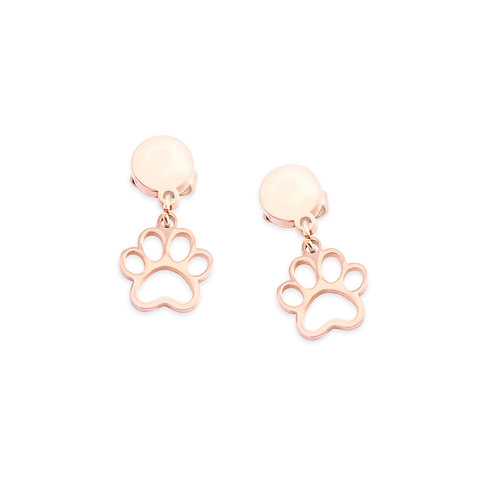 Amore d'Janet Paw Print Earrings