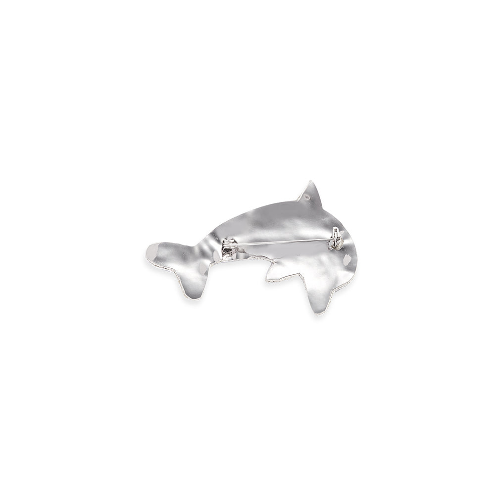 Leaping Dolphin Brooch