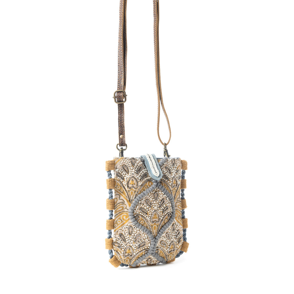 Gatsby's Garden Cell Phone Bag