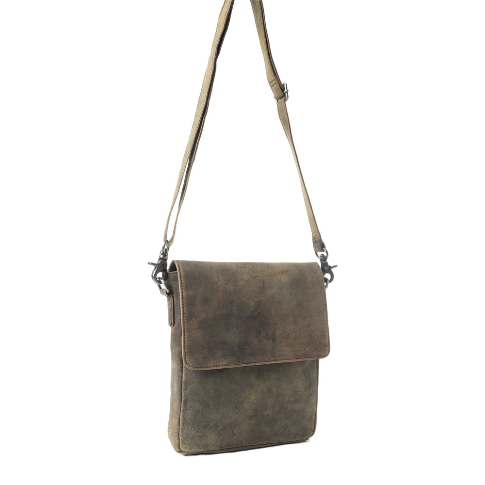 Mountain Heights Messenger Bag In Brown