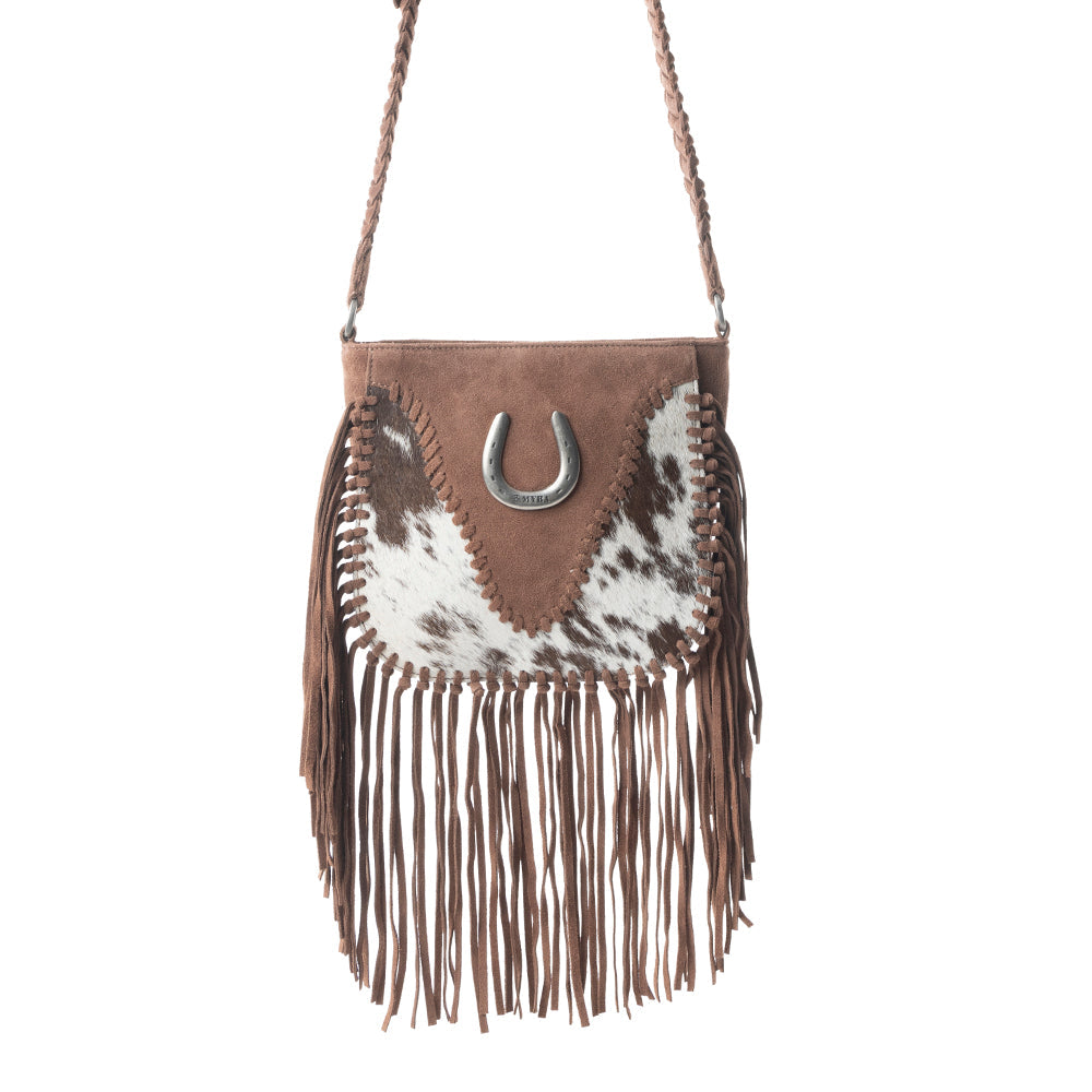 Mustang's Luck Leather And Hairon Bag Variant Combo