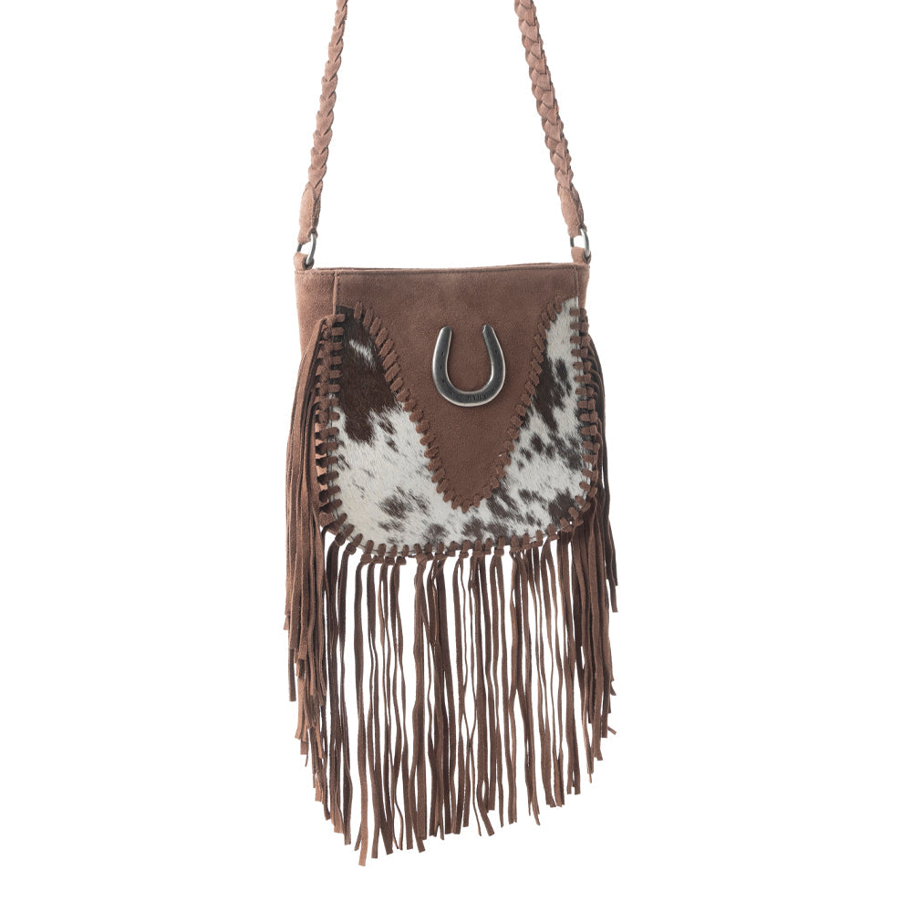 Mustang's Luck Leather And Hairon Bag Variant Combo