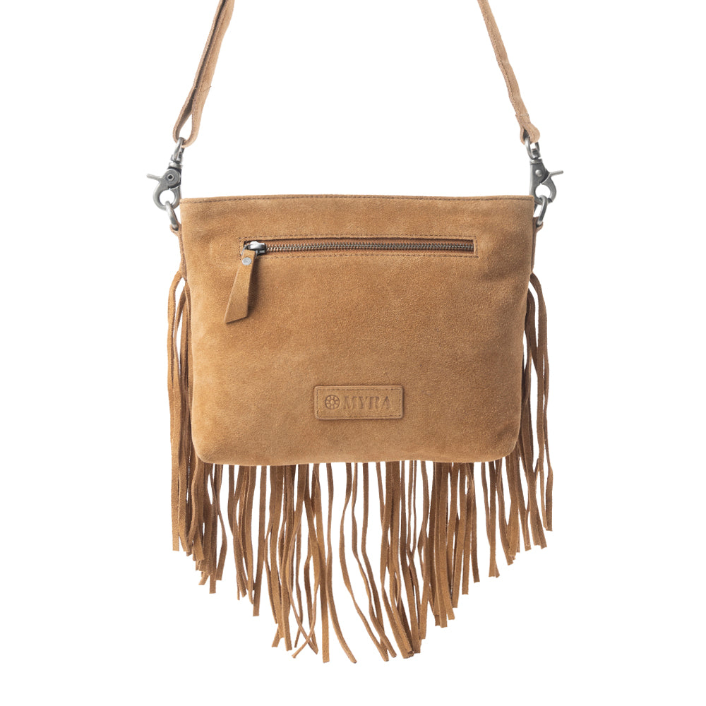 Stallion's Luck Leather Bag In Light Brown