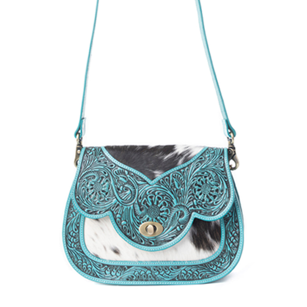 Open Vistas Shoulder Bag In Turquoise