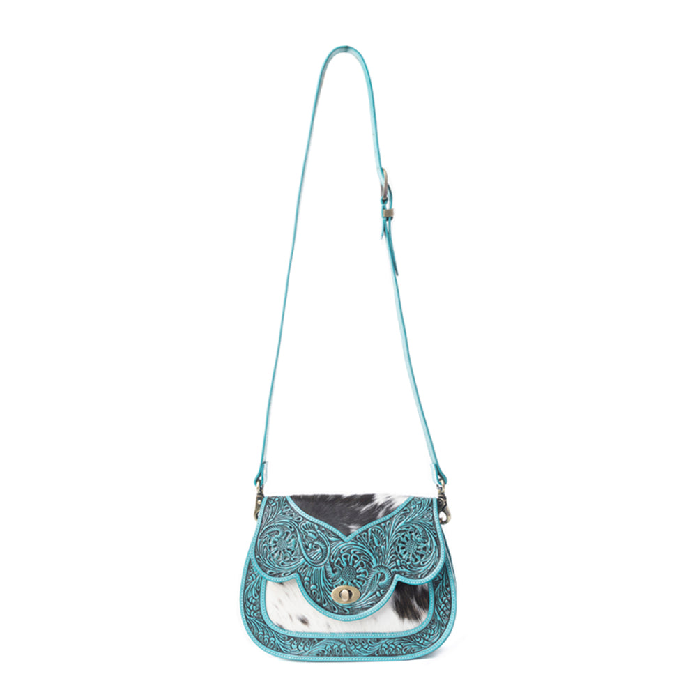 Open Vistas Shoulder Bag In Turquoise