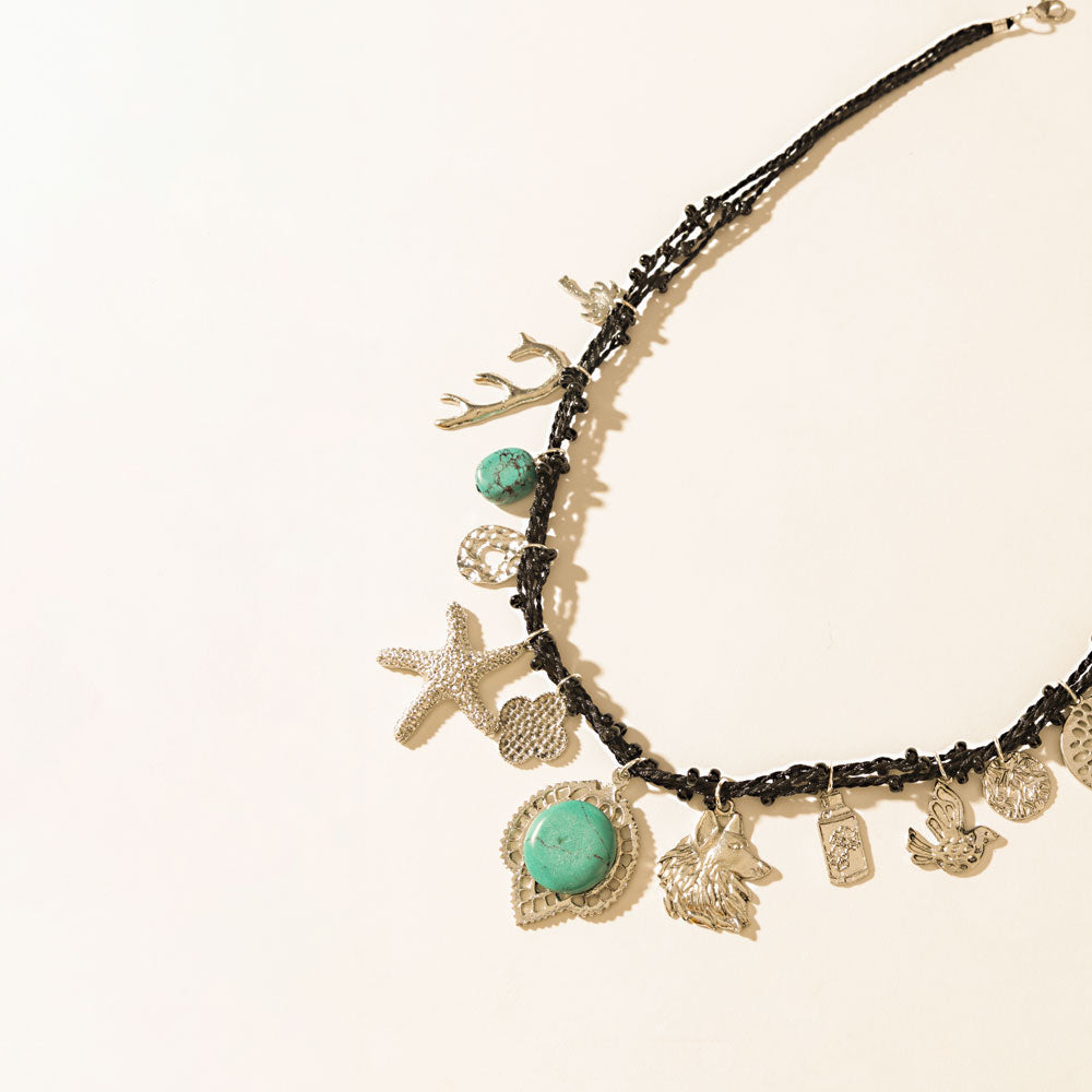 Explorer's Tale Charm Necklace