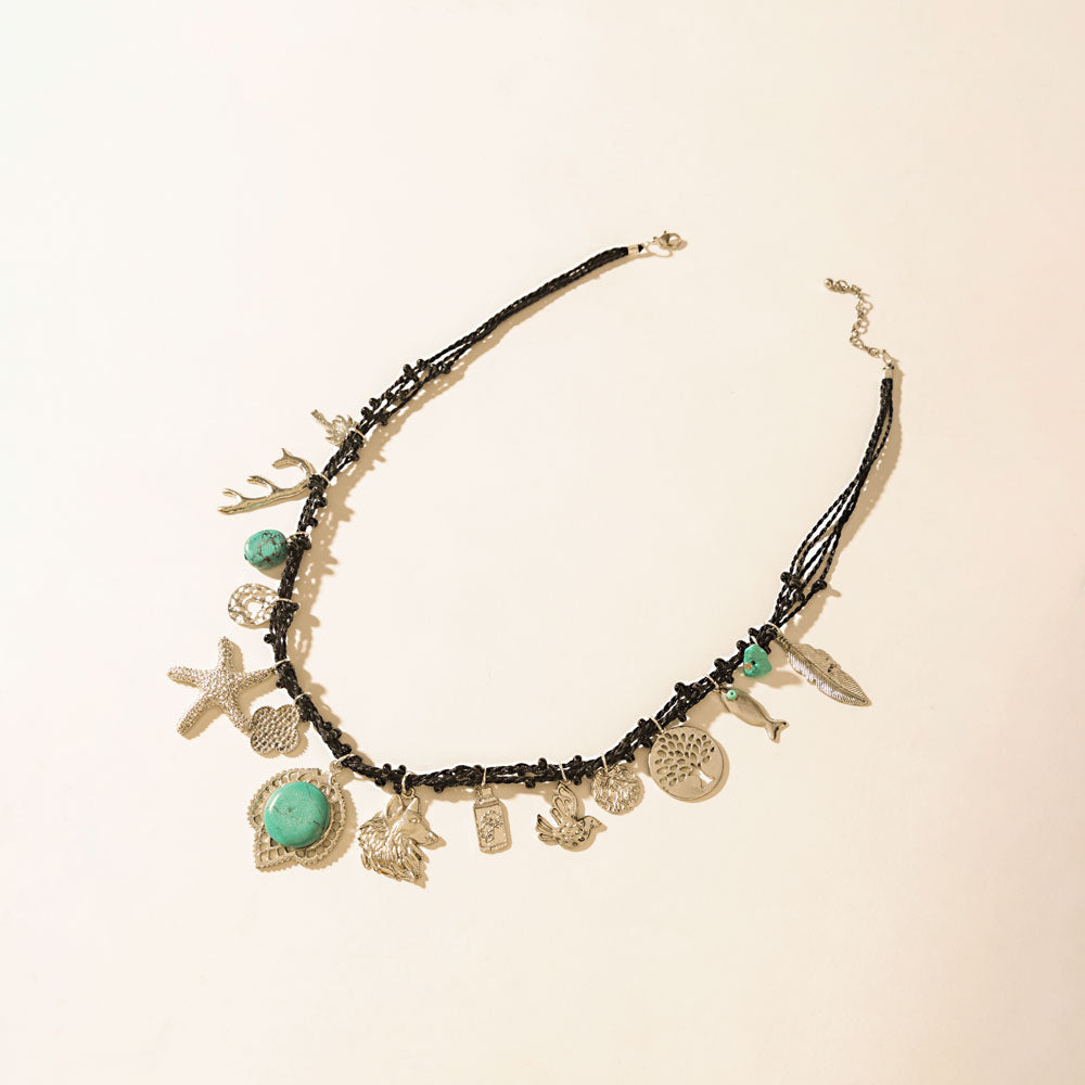 Explorer's Tale Charm Necklace