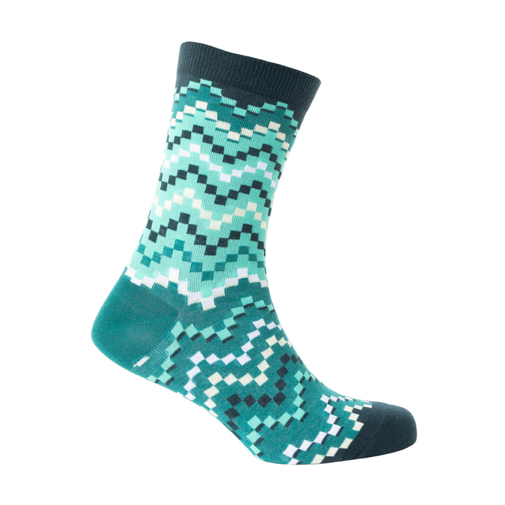 Jade Valley Pixie Socks In Green