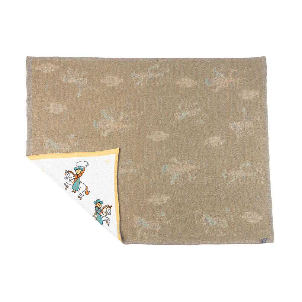 Cowgirl Roundup Throw