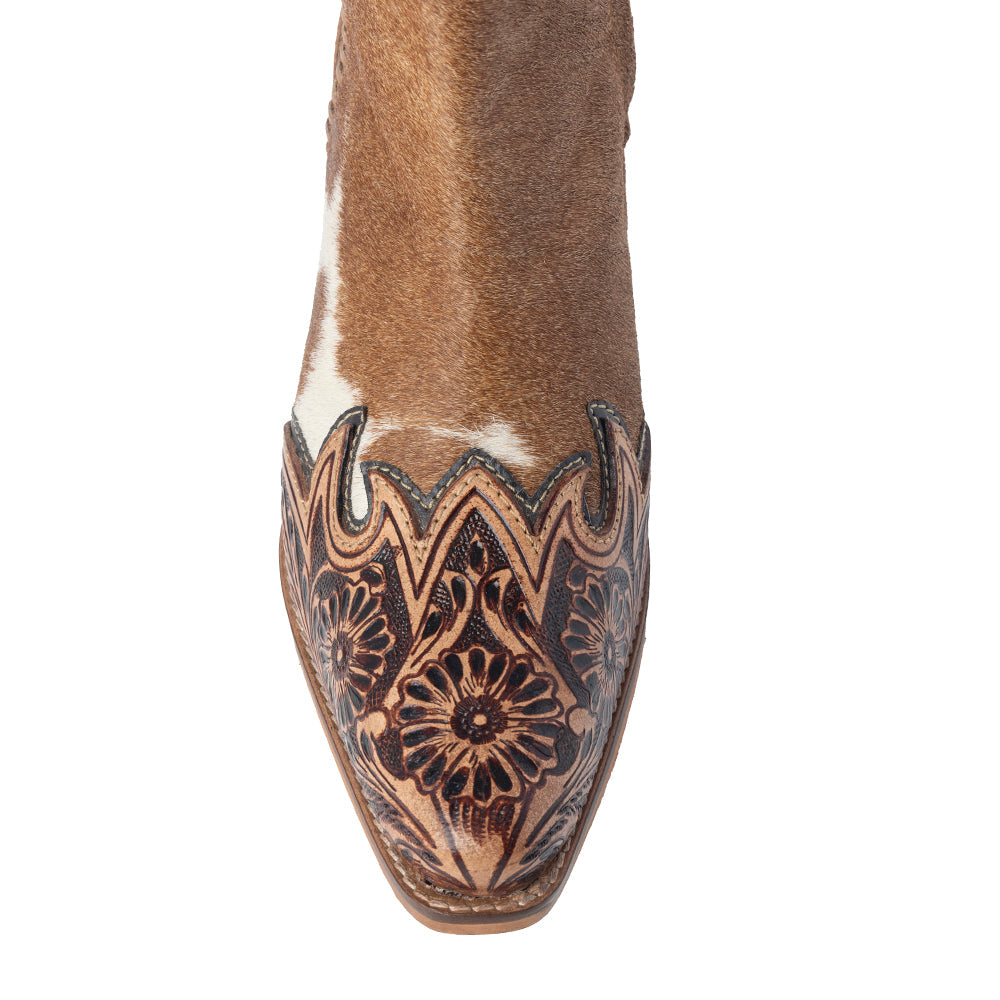 Mesa Hideaway Booties in Caramel