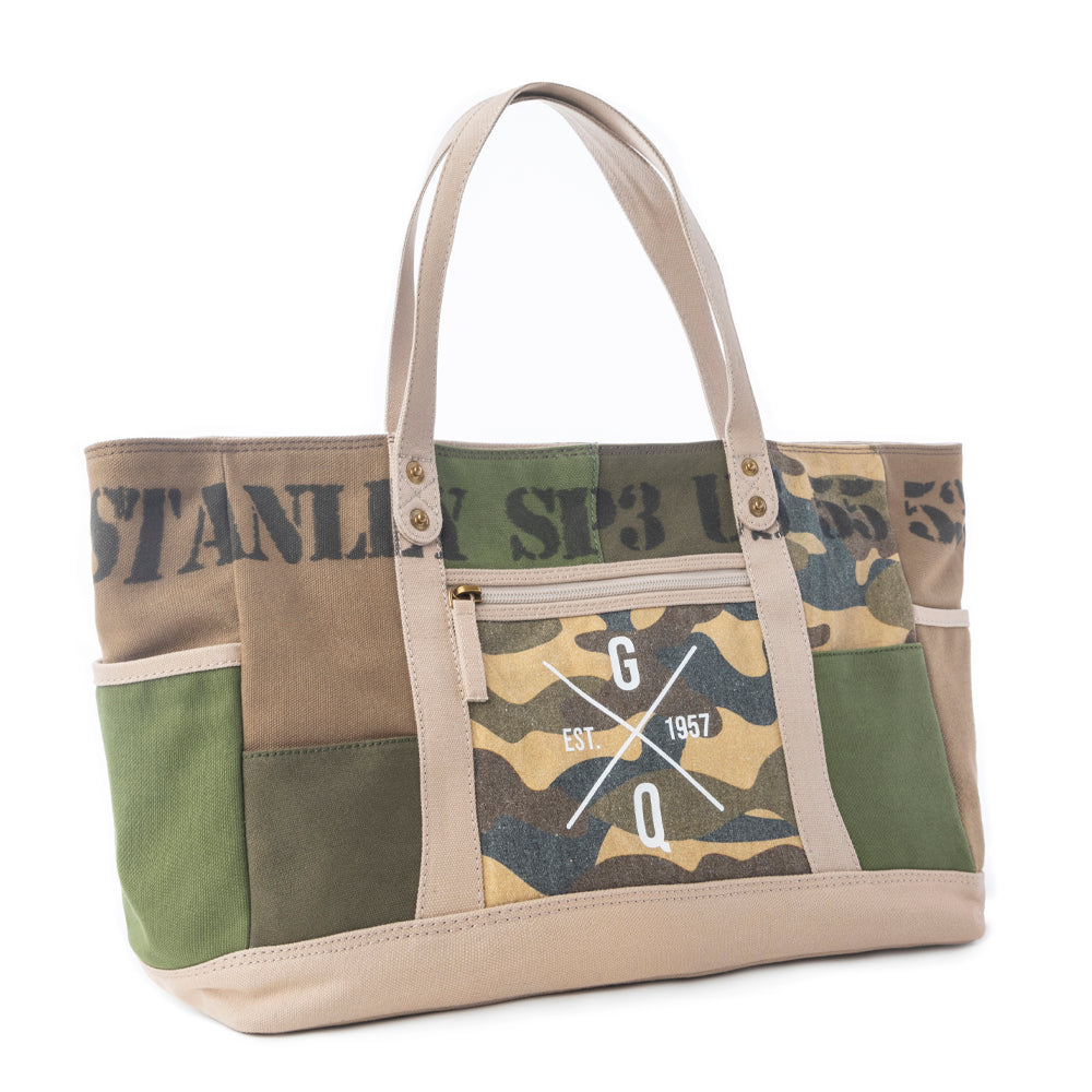 Ranger’s Day Shoulder Bag in Desert Camo Green