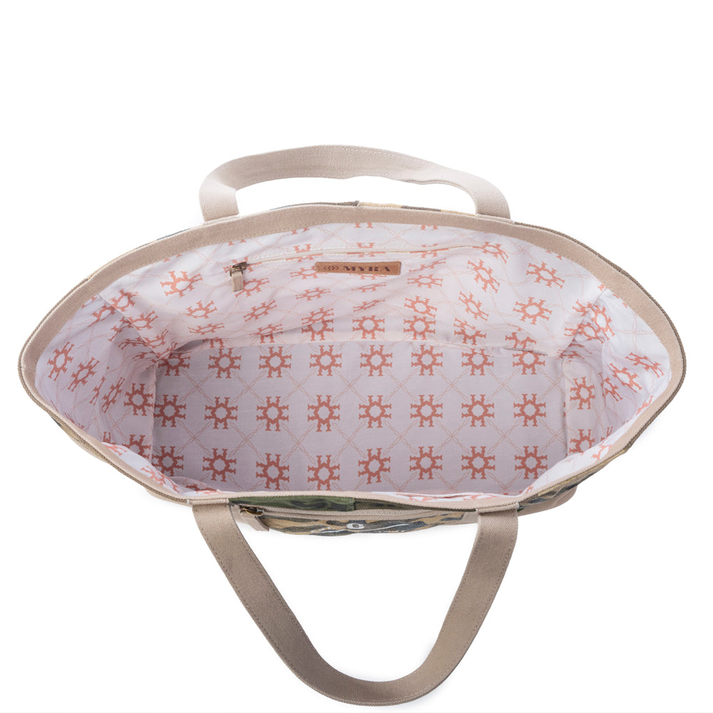 Ranger’s Day Shoulder Bag in Desert Camo Green