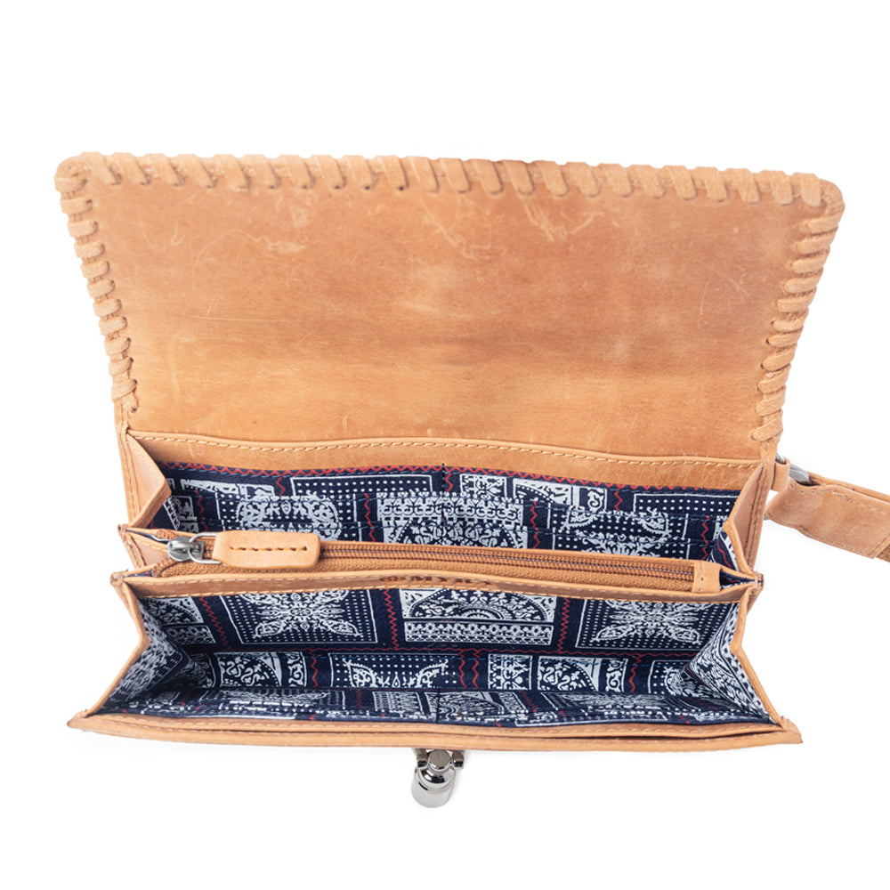 Oracle Ember Hairon Leather Wallet Variant Combo