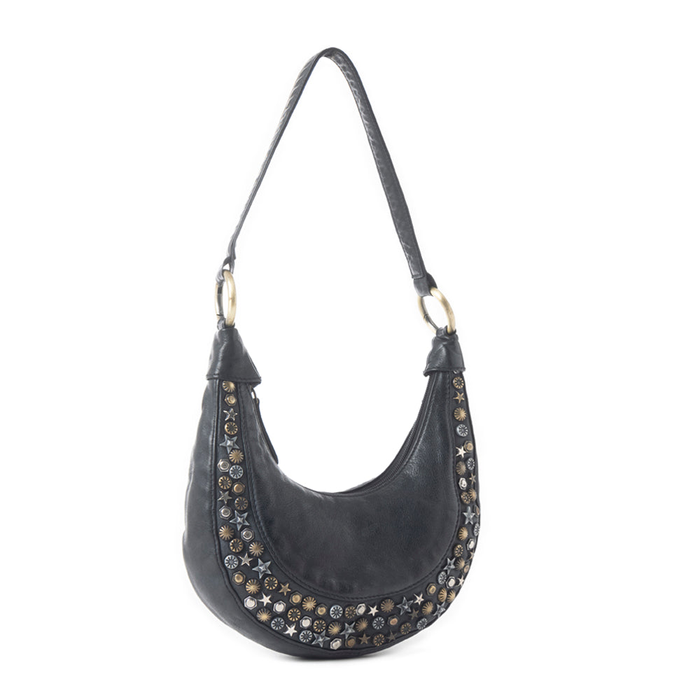 Midnight Mesa Shoulder Bag in Dusty Onyx