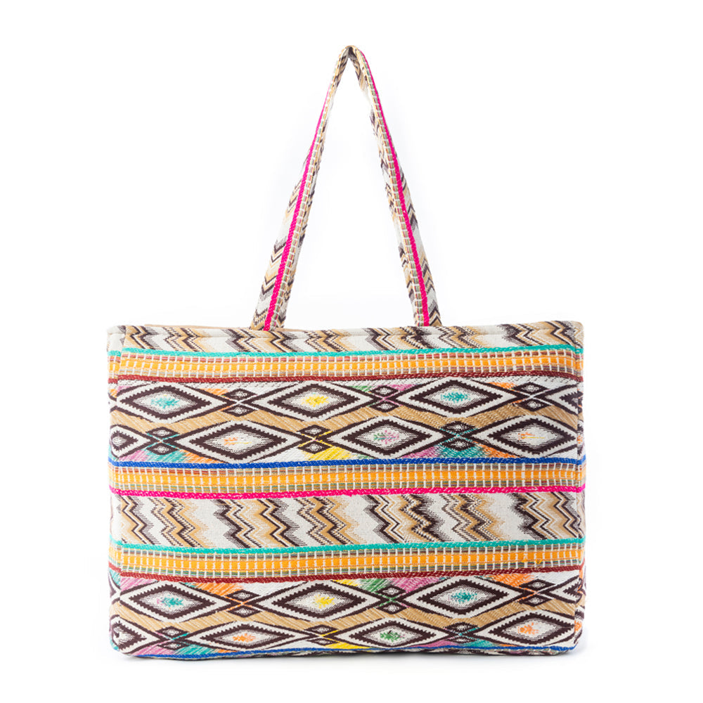 Heritage Sol Weekender Bag in Sunset Orange