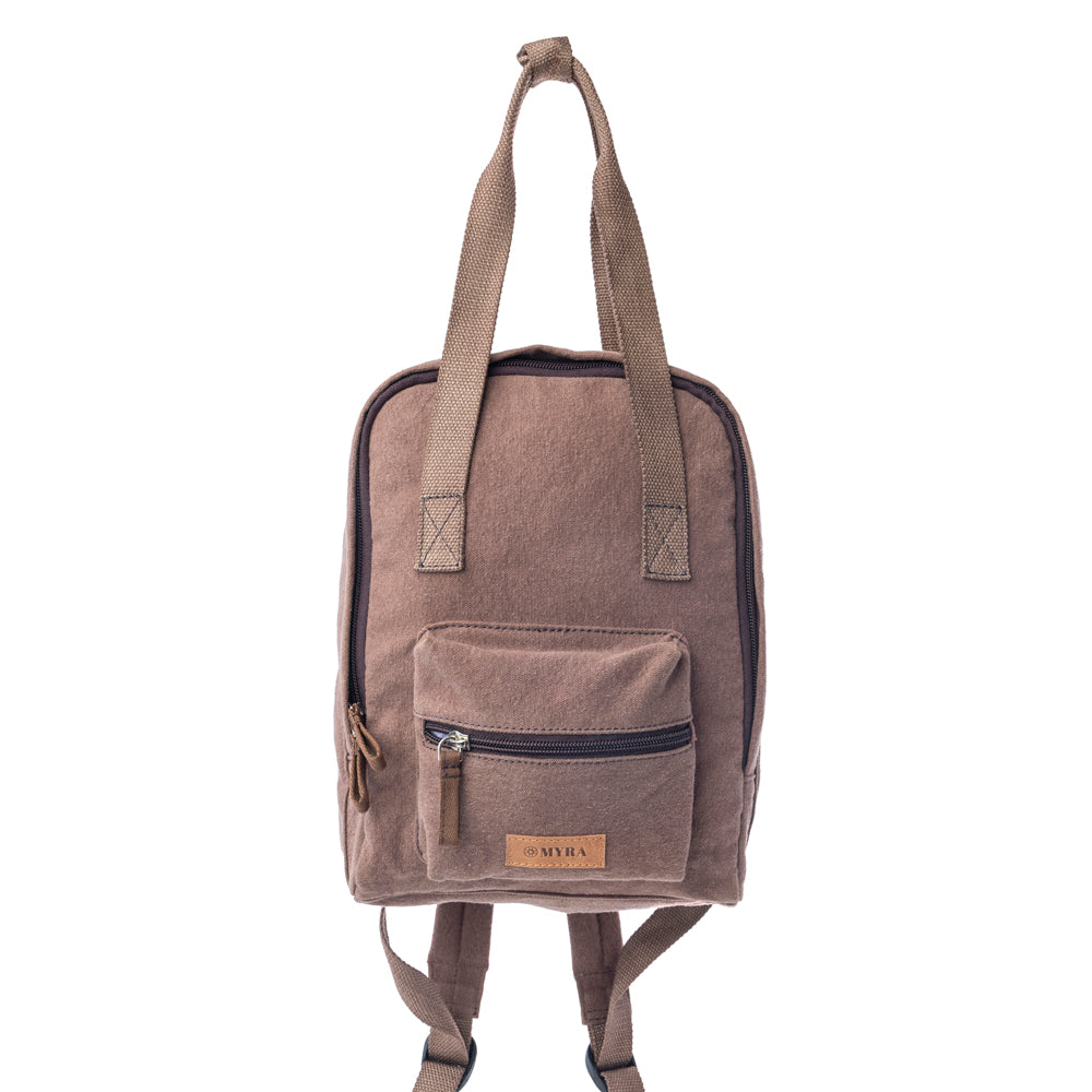 Silent Dune Cotton Backpack in Khaki Taupe