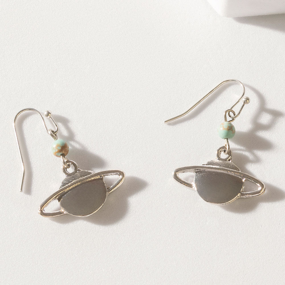 Turquoise Trails & Silver Tales Set of 16 Earrings