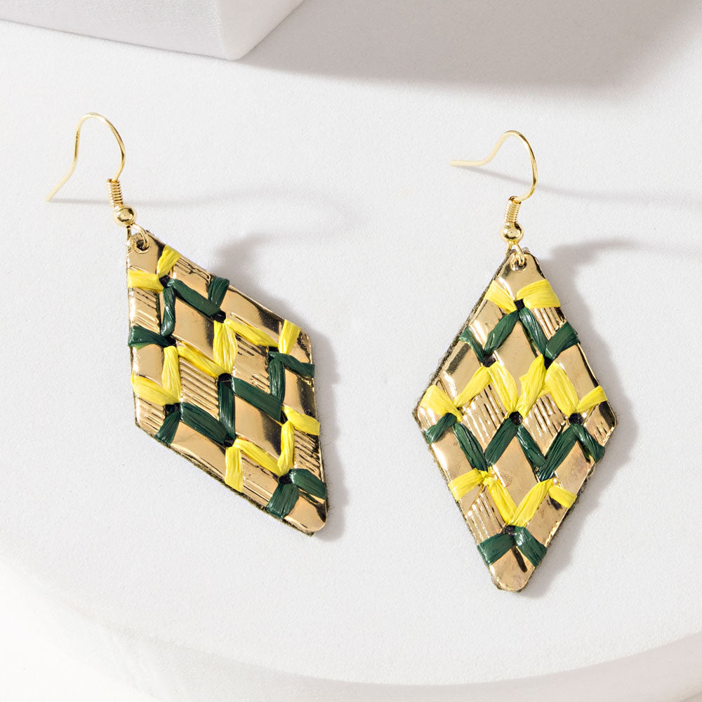 Zest & Forest Earrings in Sundrop Green