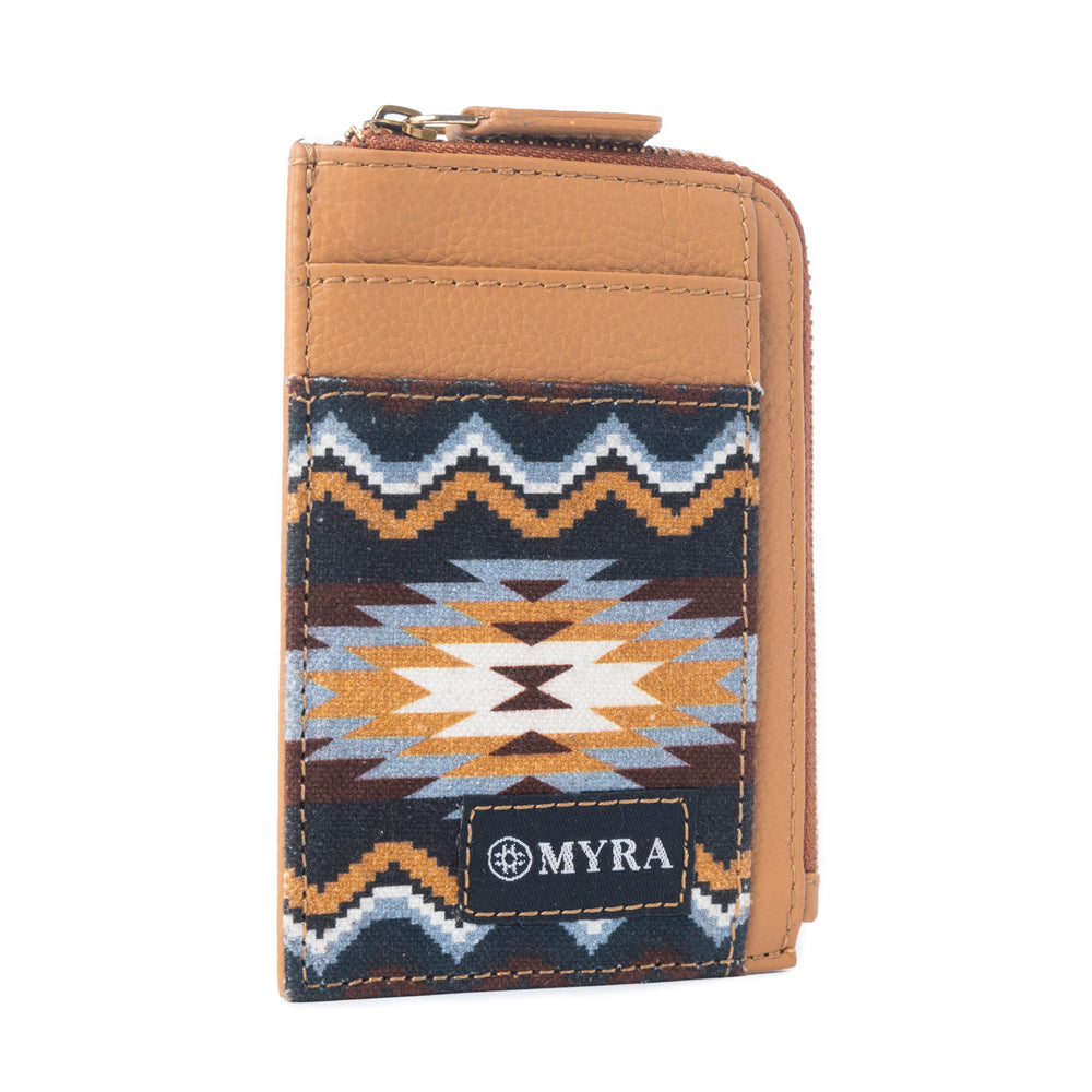 Urban Prairie Leather Credit Card Holder in Golden Rust