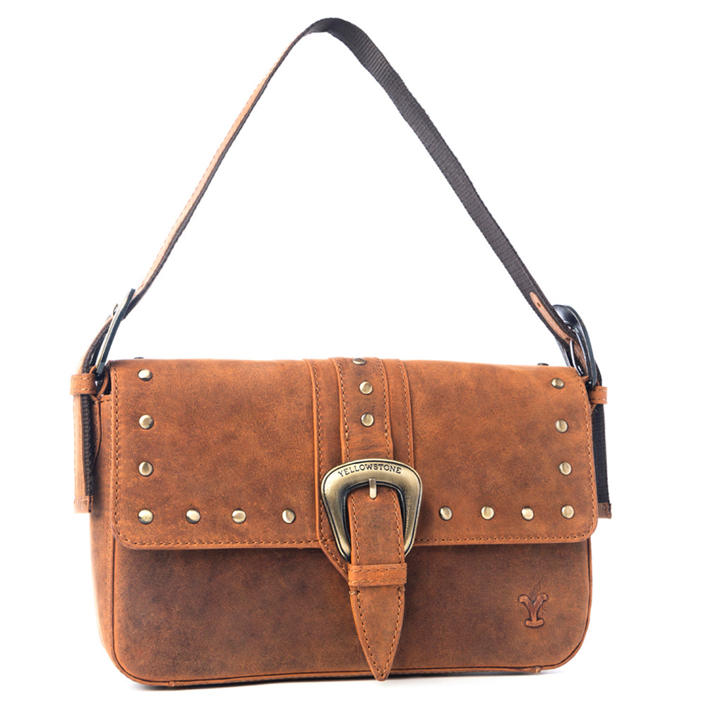 Yellowstone Amber Paradise Handbag with Rivets