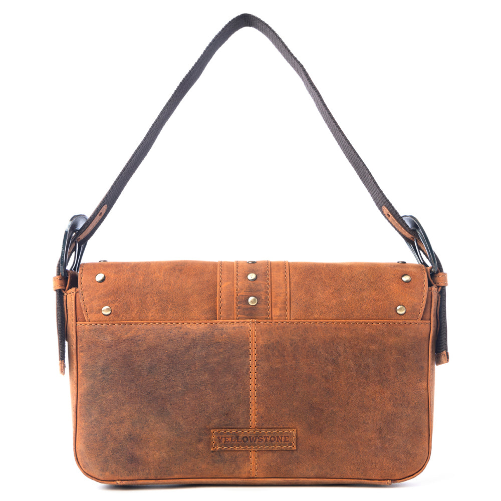 Yellowstone Amber Paradise Handbag with Rivets