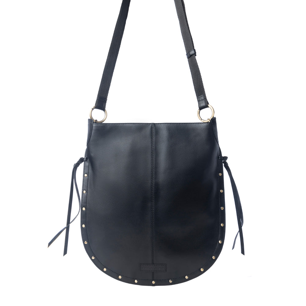 Yellowstone Ash Frontier Studded Leather Bag