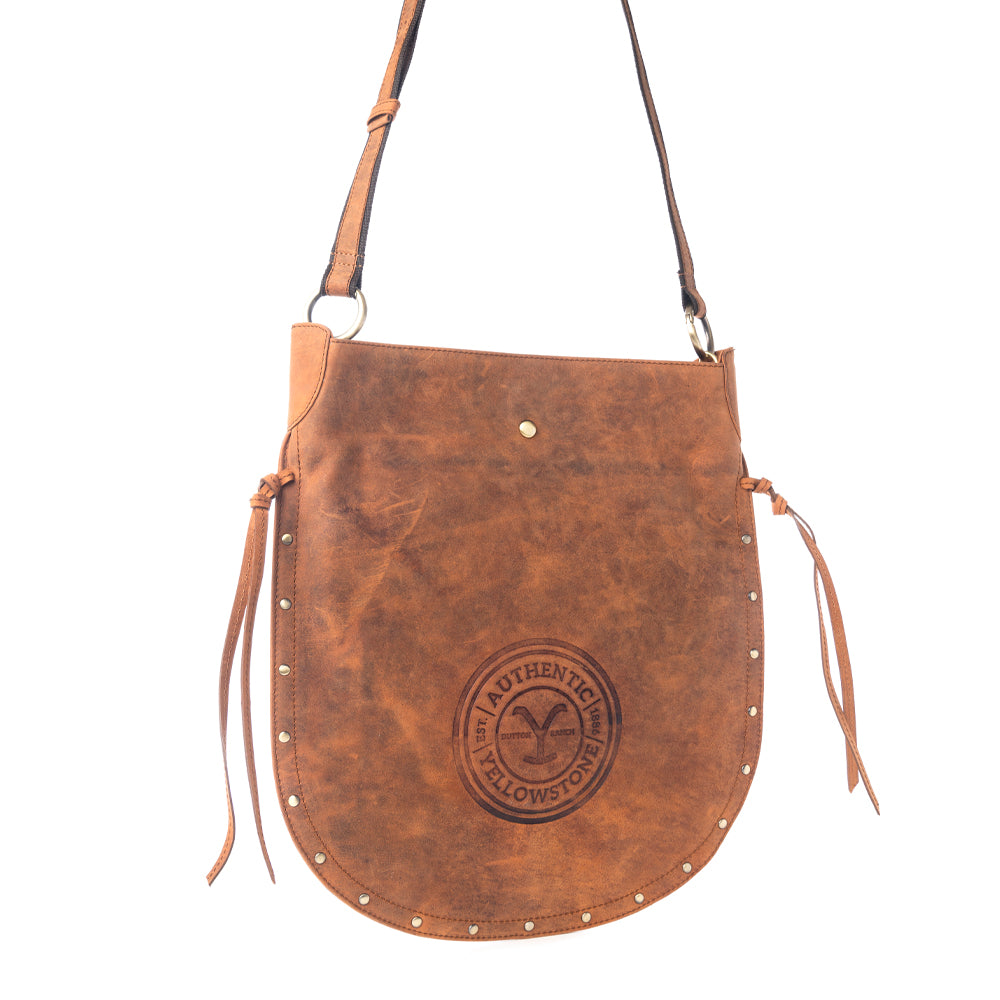 Yellowstone Frontier Studded Leather Bag Variant Combo