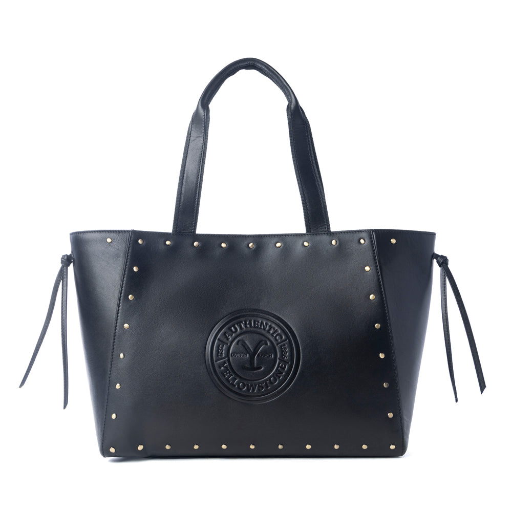 Yellowstone Legacy Studded Leather Tote Variant Combo