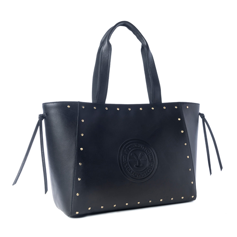 Yellowstone Legacy Studded Leather Tote Variant Combo