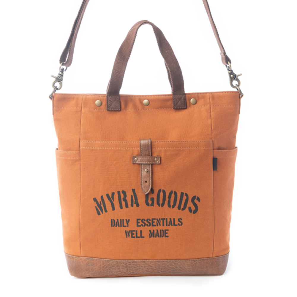 Goods Redwood Tote Bag in Mocha Brown