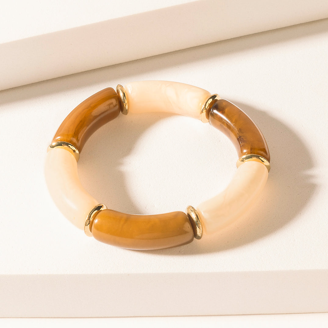 Sunforge Axis Bracelet in Amber Quartz