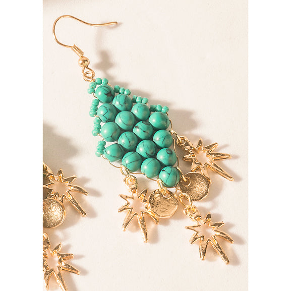 Mystic Lagoon Earrings in Canyon Sky