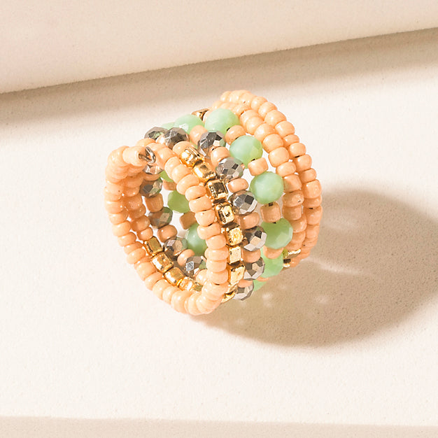 Dune Whisper Ring in Sunlit Yellow