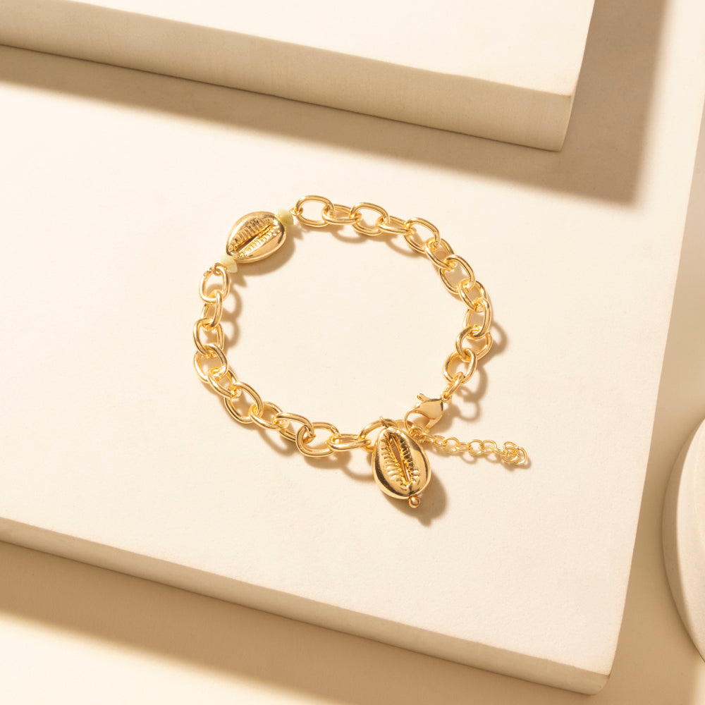 Palomino Shine Stack Bracelet in Frost Green