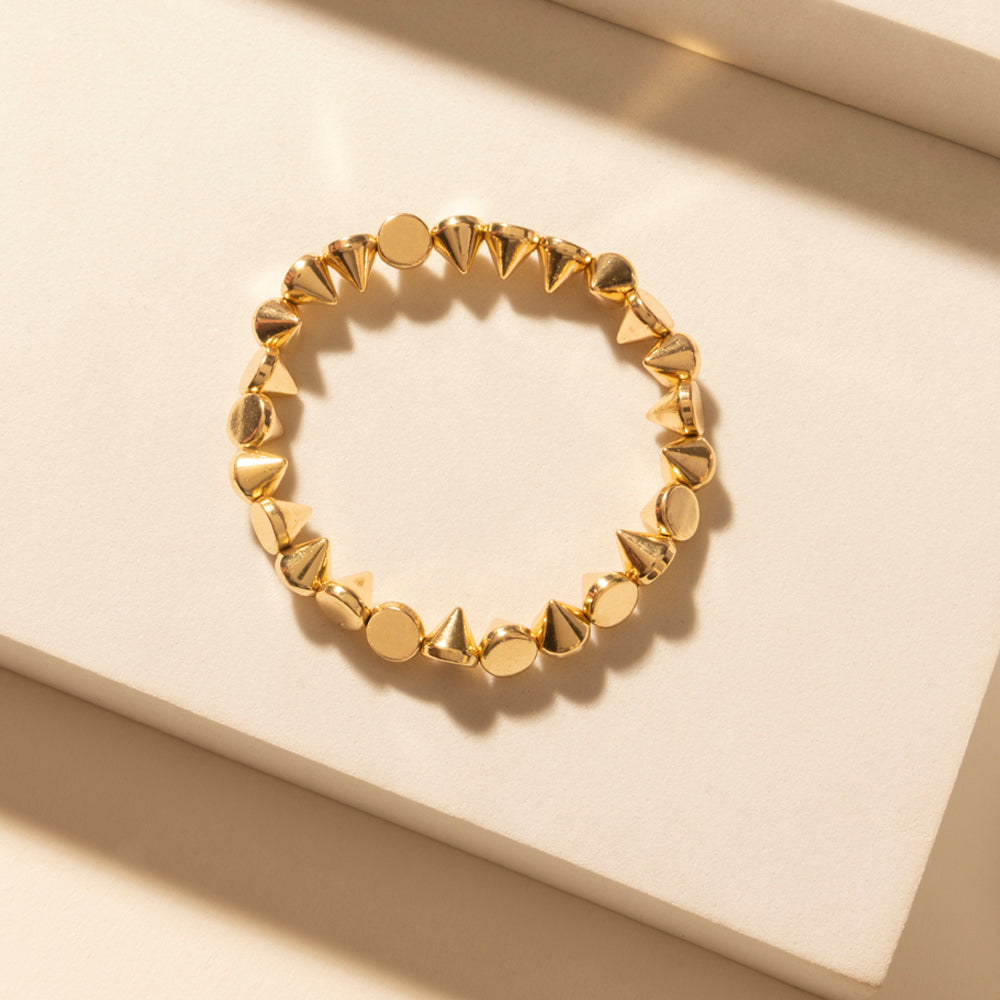 Gilded Lasso Stack Bracelet in Arena Blue