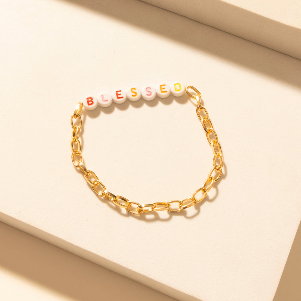 Sunset Aire Stack Bracelet in Golden Flame