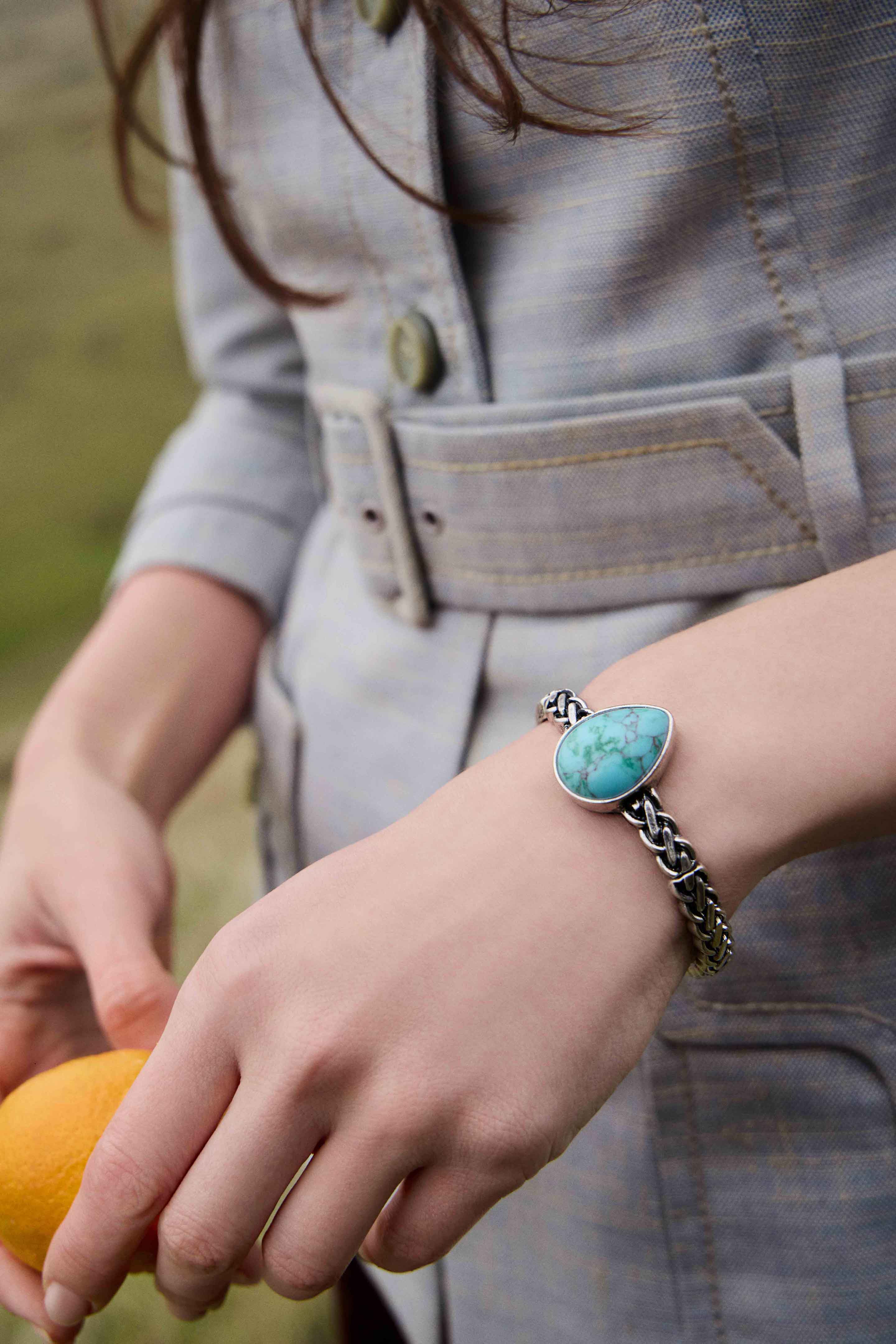 Arroyo Stone Bracelet in Halo Teal