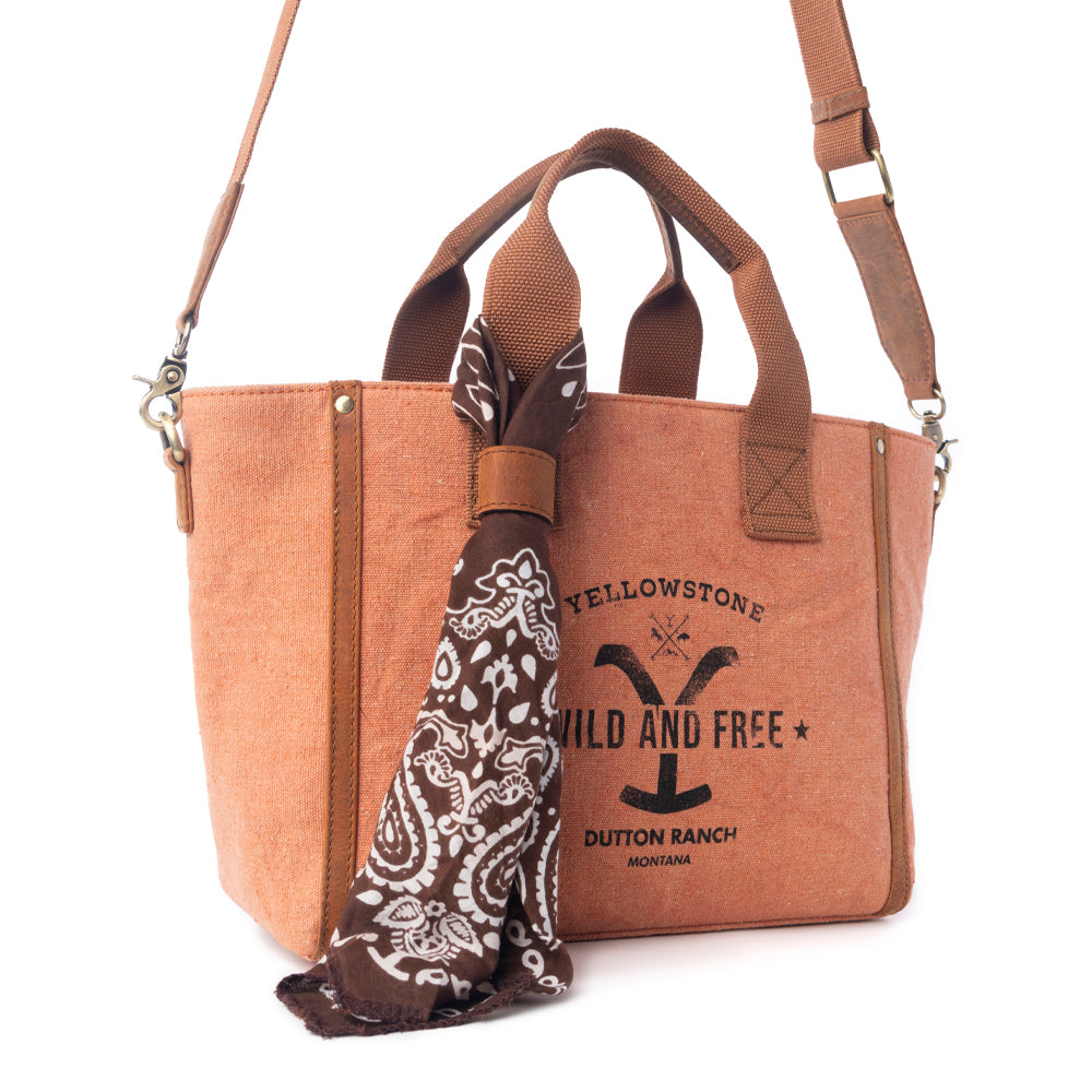 Yellowstone Echo Valley Crossbody Bag with Scarf Variant Combo
