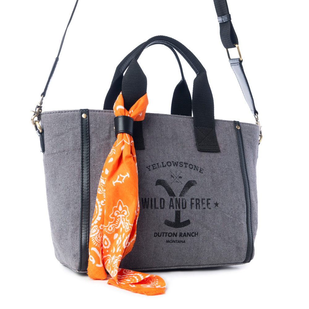 Yellowstone Echo Valley Ash Crossbody Bag with Scarf