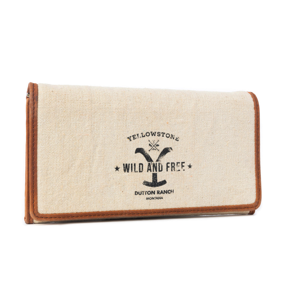 Yellowstone Roverra Ivory Sling Wallet