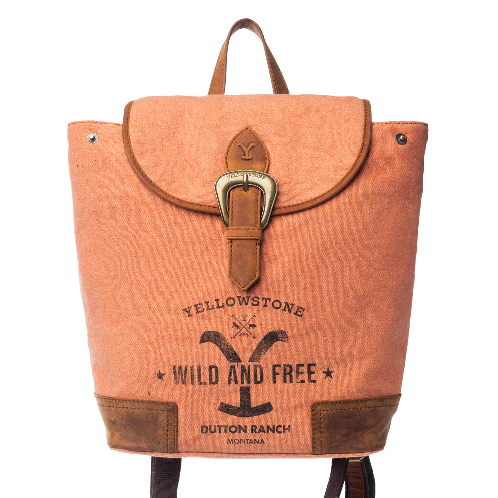 Yellowstone Paradise Valley Backpack in Amber