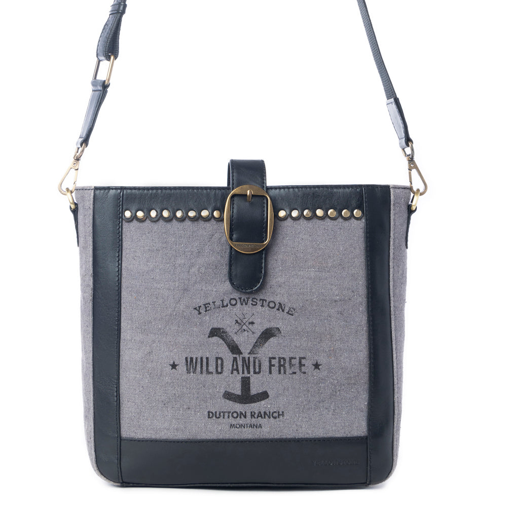 Yellowstone Lone Star Ash Satchel Bag