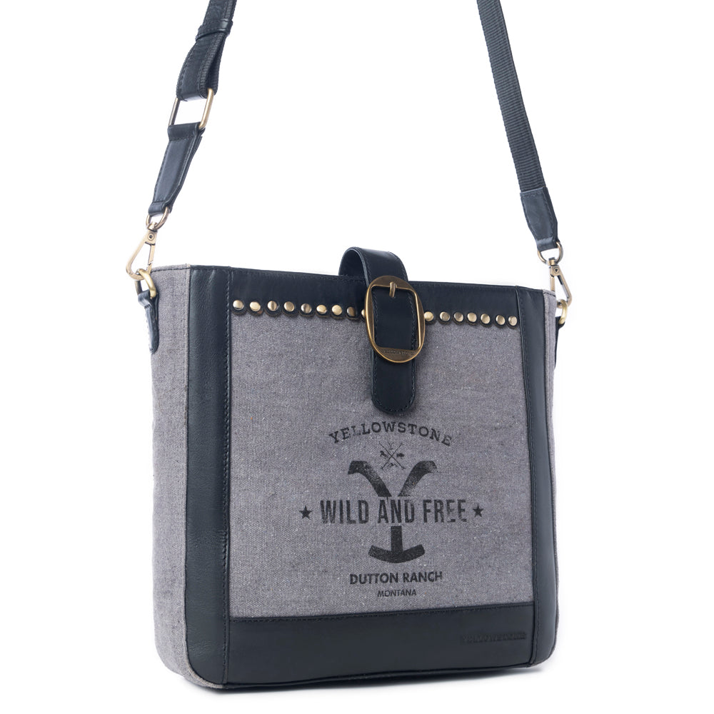 Yellowstone Lone Star Ash Satchel Bag