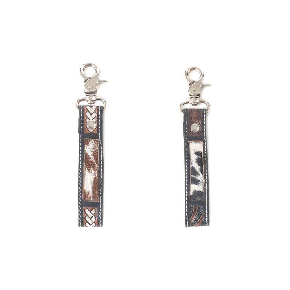 Braided Buckle Hairon Key Fob Variant Combo