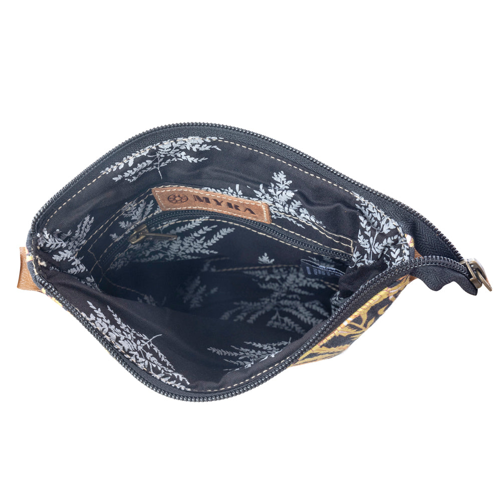 Sunlit Grove Crossbody Bag in Golden Noir