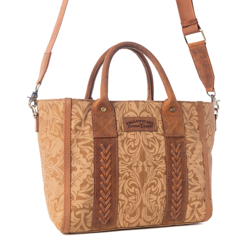 Yellowstone Valley Mini CrossBody Bag in Amber