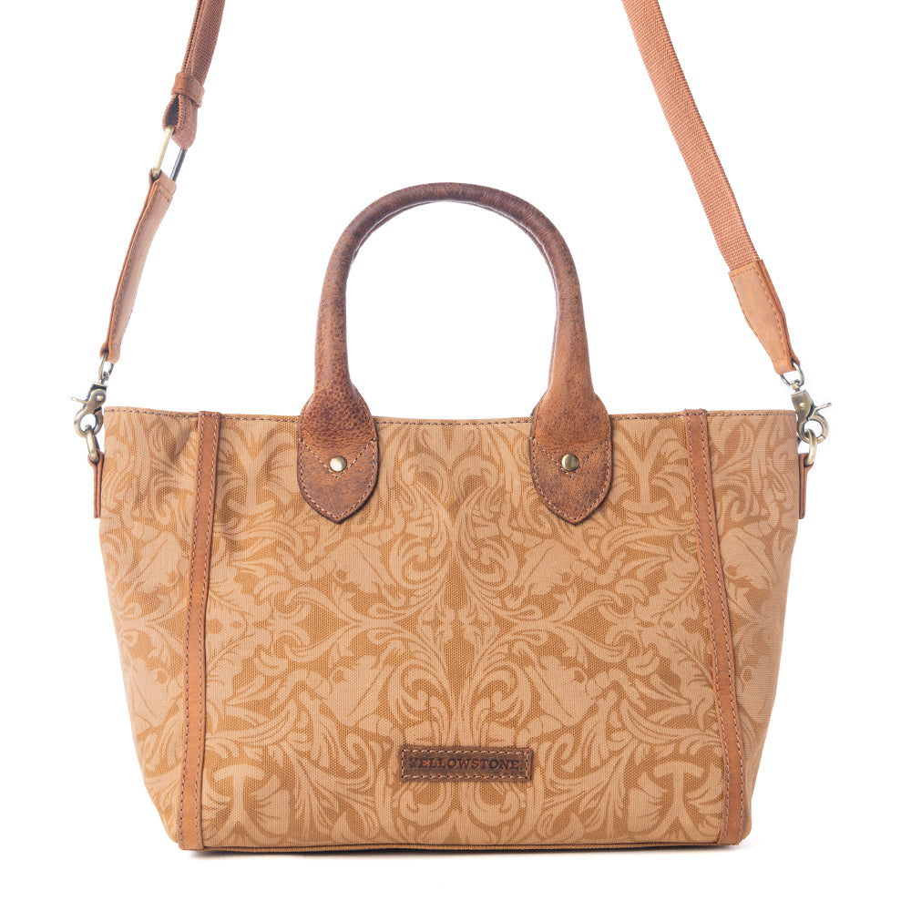 Yellowstone Kayce's Trail Crossbody with Pockets in Amber