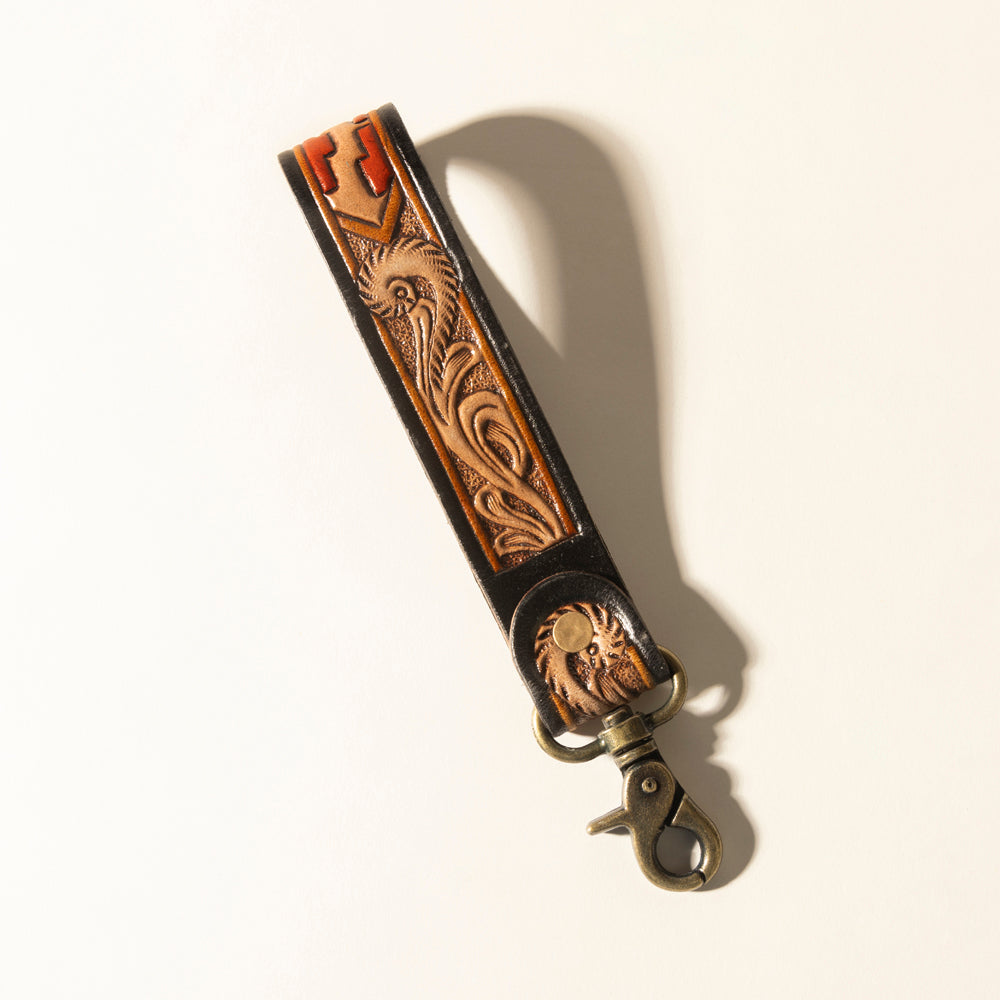 Ranger's Call Handtooled Leather Keyfob Variant Combo